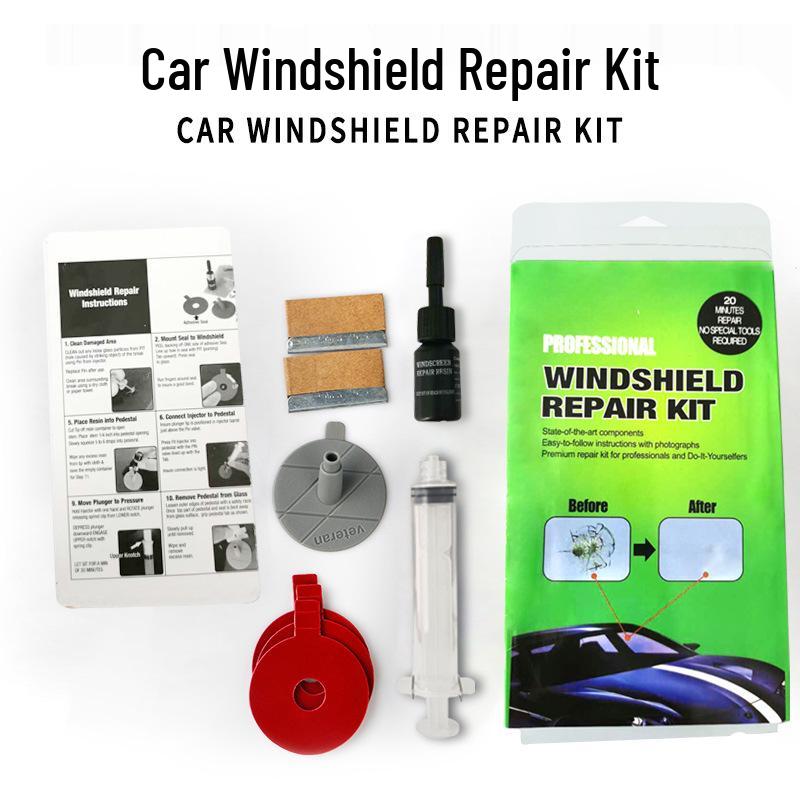 Windshield Repair Kit - Glass Crack Repair Liquid