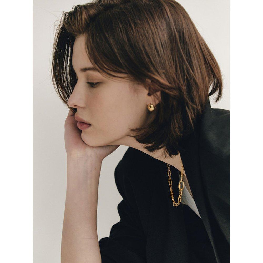 H Edition (Y) Castanets Round Earrings Hl6E42601Ybxxx