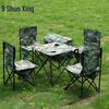 Shunxing TB-I Portable Outdoor Camouflage Folding Table and Chair Set