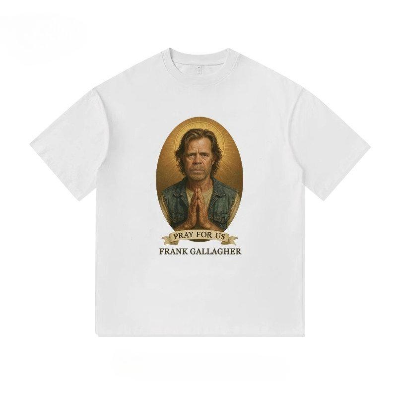 

Frank American TV Series Related Pure Cotton T-Shirt - Short Sleeve - Suitable for Both Men and Women 5XL різнокольоровий