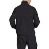 adidas Originals Trefoil Logo Stripe Print Jacket Men Outerwear Black IA6359