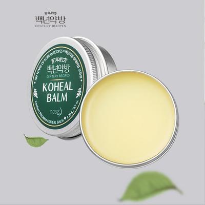 Baeknyeon Pharmacy Koheal Balm Natural Herbal Medicine, Nasal Congestion ,nasal Moisturizer, Rhinitis Ointment Cream, 20g,