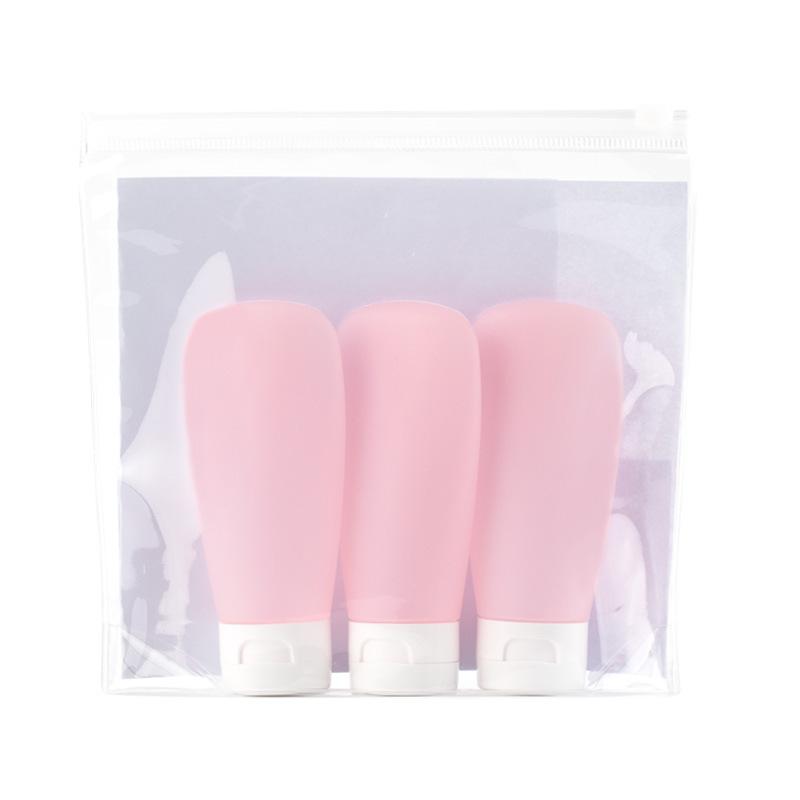 3 szt./zestaw Butelka do ponownego napełniania 30/60/100 ml Zestaw butelek do ponownego napełniania podróżny przenośny szampon esencja płynne kosmetyki butelki do wyciskania