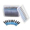 100pcs Embedded SC Optic Fiber Quick Fast Connector Adapter for FTTH