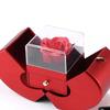 Preserved Flower Necklace Set In Box for Girlfriend Wife Anniversary Valentines Birhtday Gifts and Home Decoration