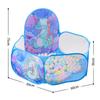 Foldable Kids Ball Pit with Basketball Hoop