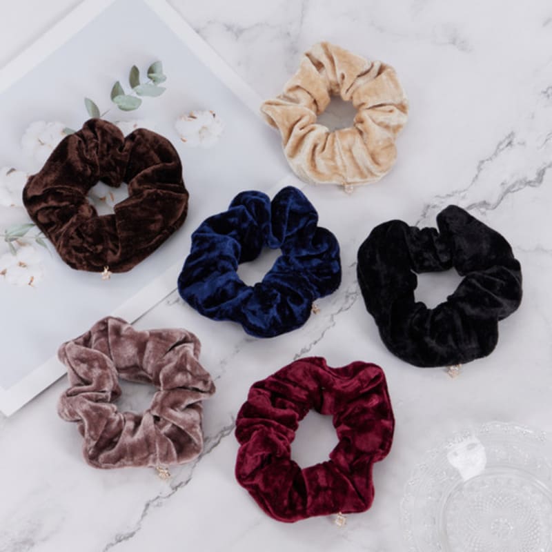 Maia Crystal Velvet Crunch Set of 6