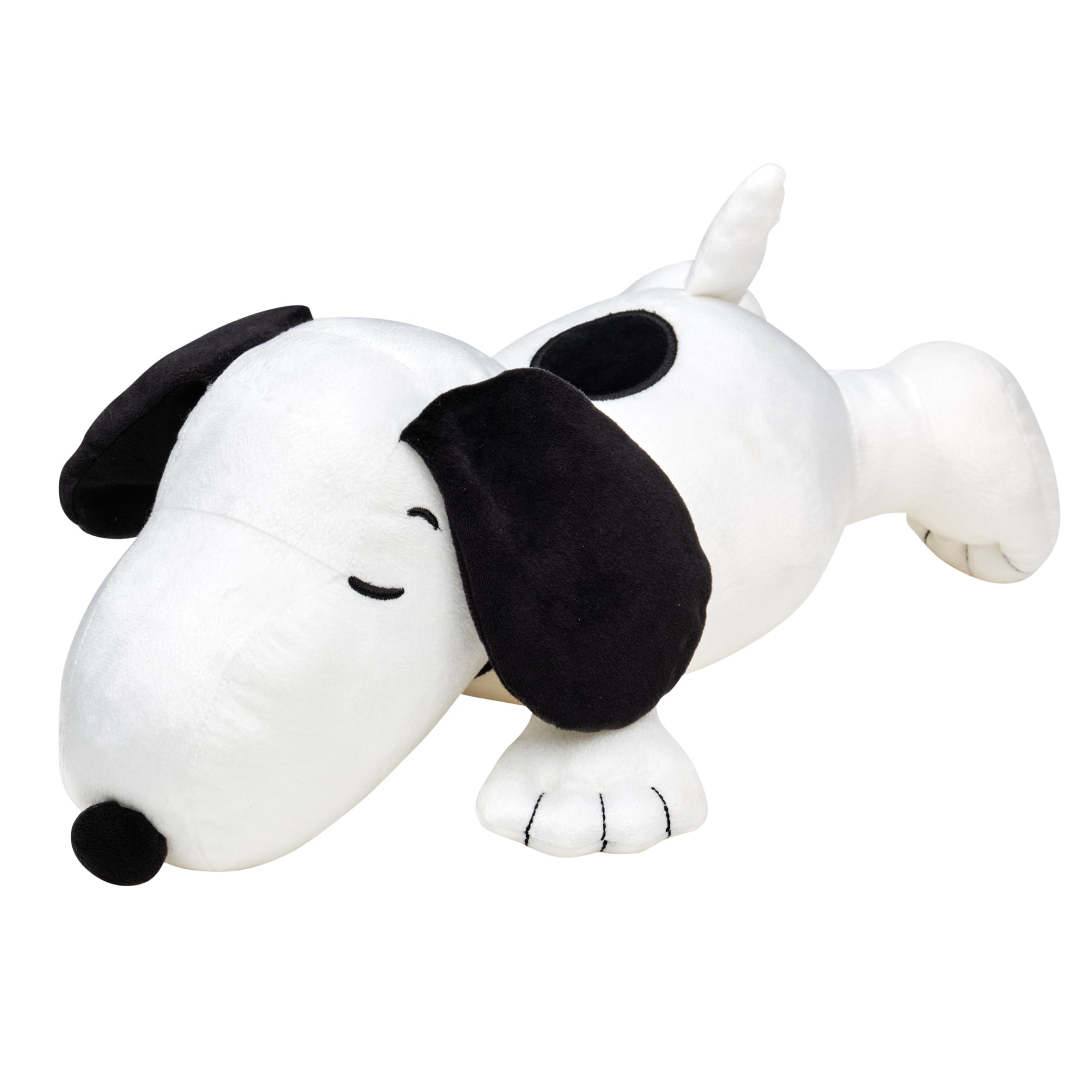 Nishikawa Snoopy Hugging 42 x 22 Compact easy to Perfect as a Ideal for PEANUTS WH66353000 PN6603BK Pillow, cm. size, carry. gift. napping. design. белый
