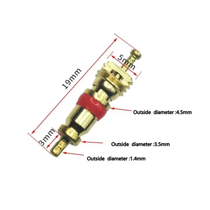 1/100PC Car Tire Valve Core Tool Set Plastic Handle Removal Tools Wrench Screwdriver Wrench Core Tire Repair Hand Tool for Car