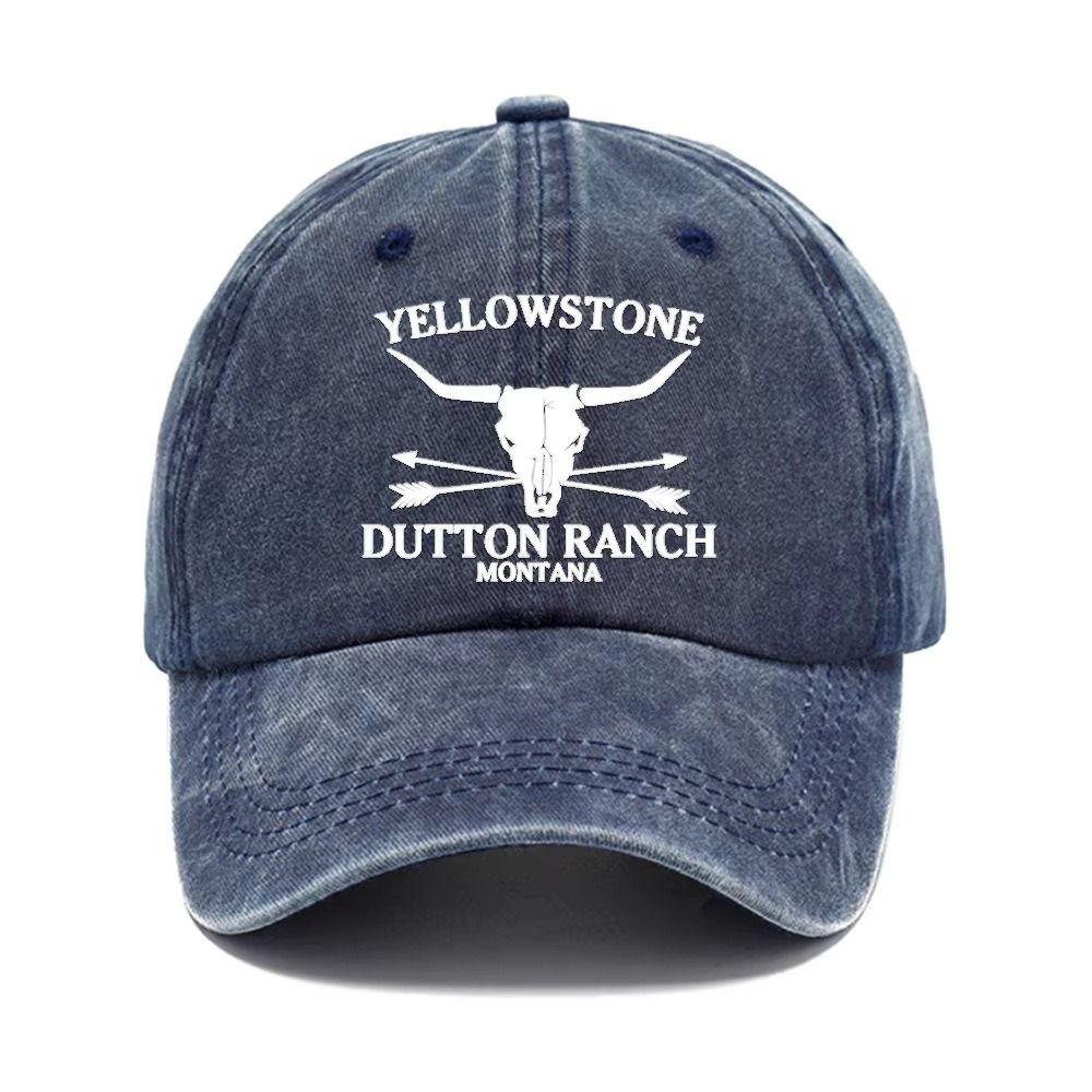 Adjustable Western Cowboy Baseball Hats Hip Hop Distressed Faded Hats for Men Women