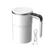 380ml Self Stirring Mug With Temperature Display Rechargeable Smart Coffee Mug With Lid Self Stirring Coffee Mug Drinking Cups