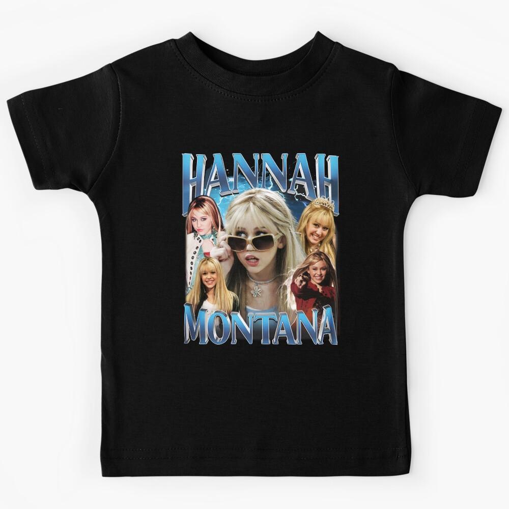 Hannah Montana Miley Cyrus TV Show Movie Cover Kids T-Shirt 150
