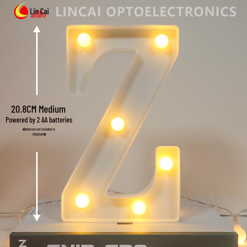 LED Alphabet Light Signs for 'Marry Me' Proposals and Birthdays – 26 Luminous Letters