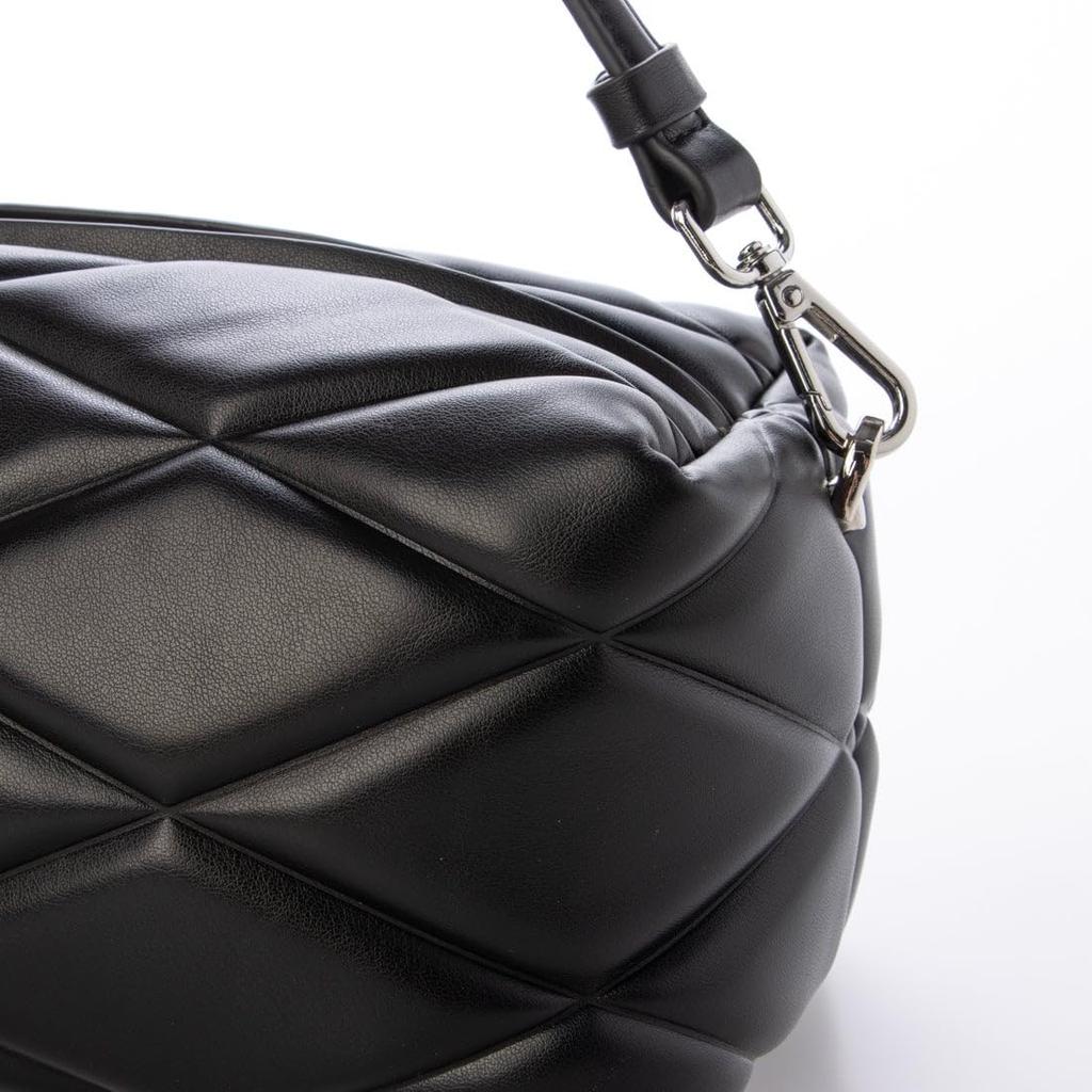 Kakatoo Quilted Square 2-Way Bag 70-00-00610 Women's Black