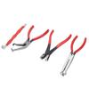 4pcs Electrical Disconnect Pliers Set Automotive Electrical Plug Disconnect Tool for Automotive Car Truck SUV Red