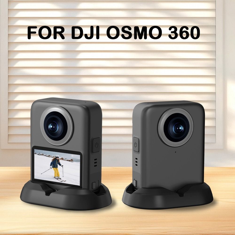 Silicone Desktop Base Durable Support Holder Mount Stand for DJI Osmo 360 Action Camera Accessories