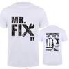 They Call Me Mr Fix It Funny T-shirts Handyman Dad Repairman Father TShirt Original T Shirt Men Clothing Oversized Graphic Gift