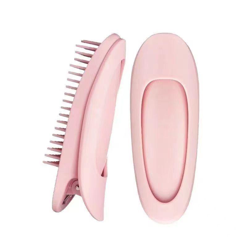 

Средство для увеличения объема волос, создающее эффект ветра, для женщин - Зажим для укладки пышных корней волос и лба Pink Hair Fixing Clip x1