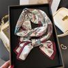 New Fashion Skinny Silk Scarf for Women Hair Ribbons Headbands Bandana Female Bag Wrist Wrap Neckerchief Foulard Neck Ties