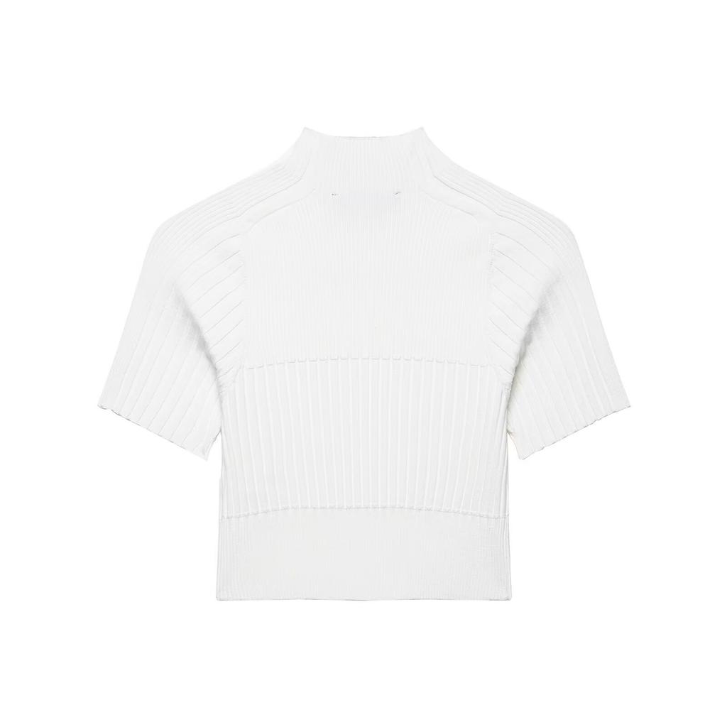 European and American style, new women's clothing, foreign style, fashionable, ribbed knitted jacket 3920234