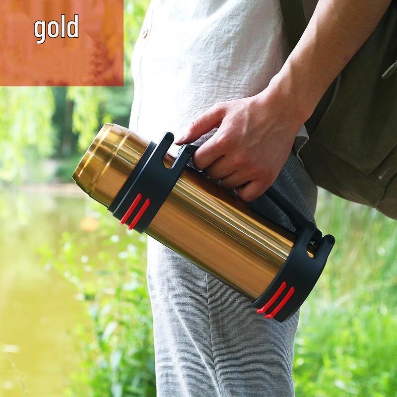 Molonner Outdoor Portable Insulated Stainless Steel Thermos