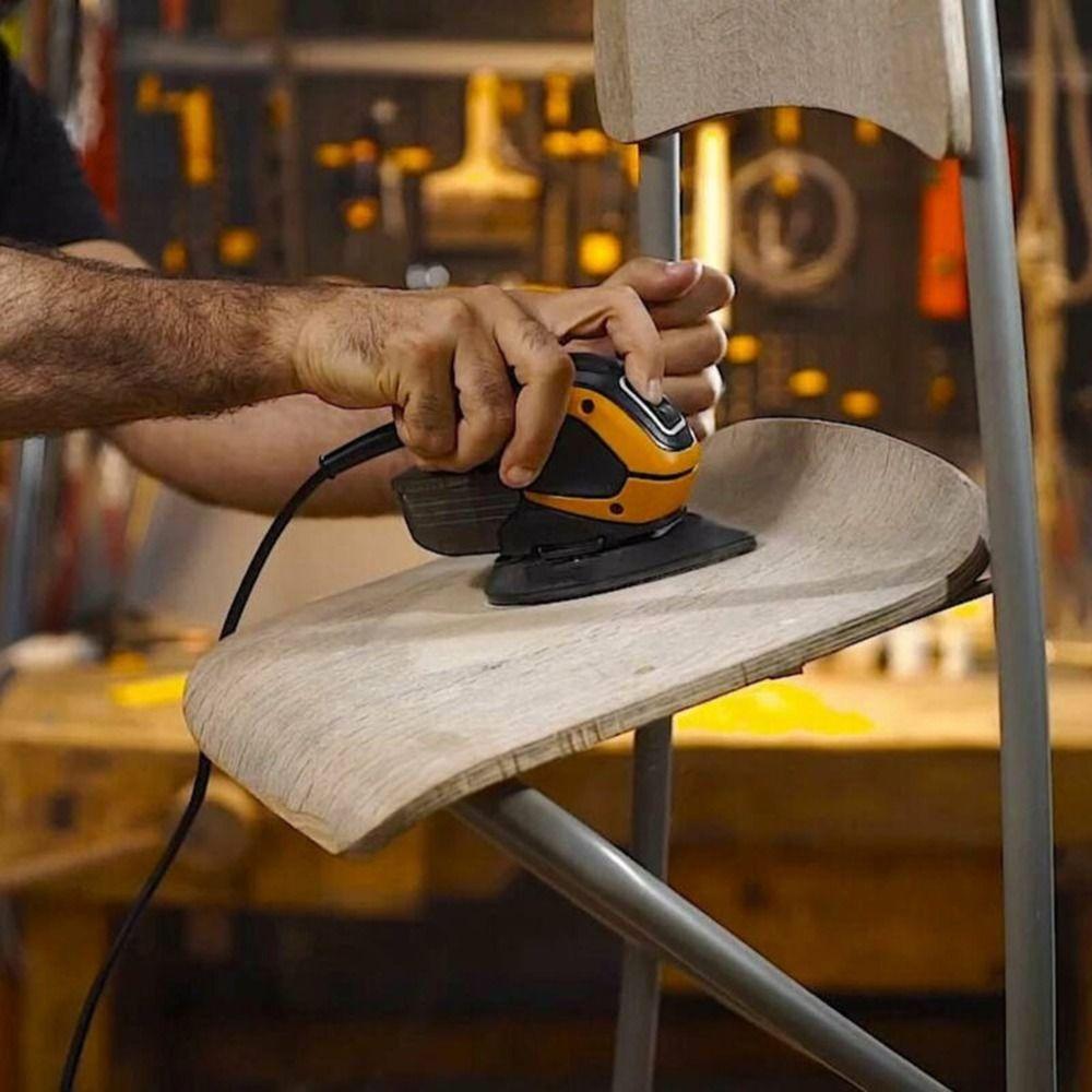 Quick Release Triangular Sanding Pad Steel Plate Triangle  Sandpaper  Bosch