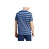 Adidas Originals Striped Crew Neck Loose Short Sleeve T-Shirt Men Tops Dodger-Blue IR7588