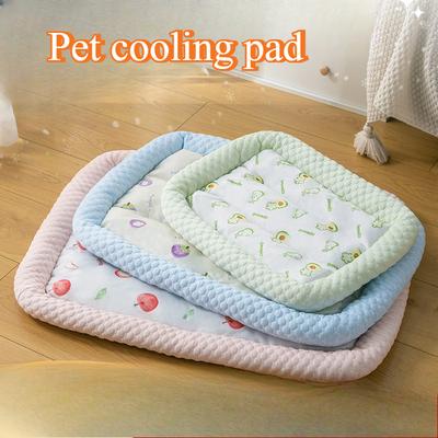 Cuscino per letto per gatti con raffreddamento estivo, tappetino per ghiaccio, tappetino quadrato per cani e gatti, cuccia per animali domestici di alta qualità, fresco e freddo