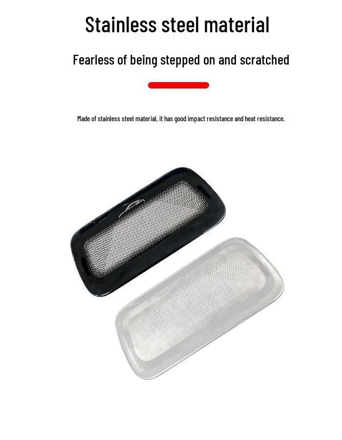 Scratch-Resistant Stainless Steel Under-Seat Air Vent Cover for Xiaomi YU7