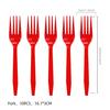 Red & Green Christmas Party Disposable Tableware Set: Tablecloth, Plates, Napkins, Decorations