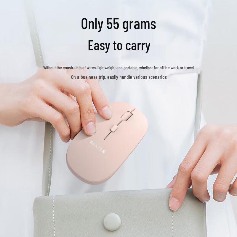 Lenovo N300 Dual-Mode Wireless Rechargeable Lightweight Mouse