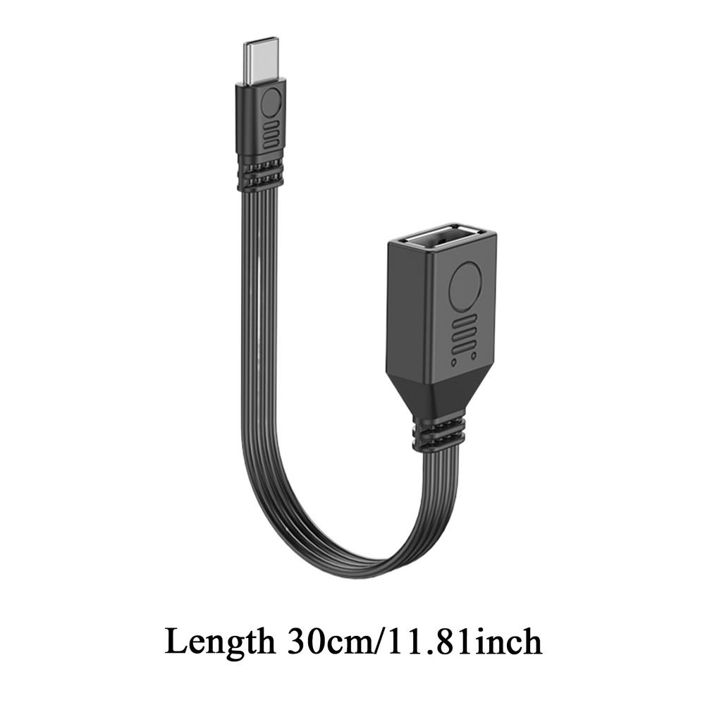 For Otg USB Cables Type C Type C Cord 12 Inches USB 2.0 Charger Cord Fast Charging 480Mbps Speed For Mobile Phones Tablets