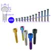 Titanium Bolt M6 Hex Socket Upgrade Screws for Bicycle Motorcycle Scooter - Lengths 10-60mm