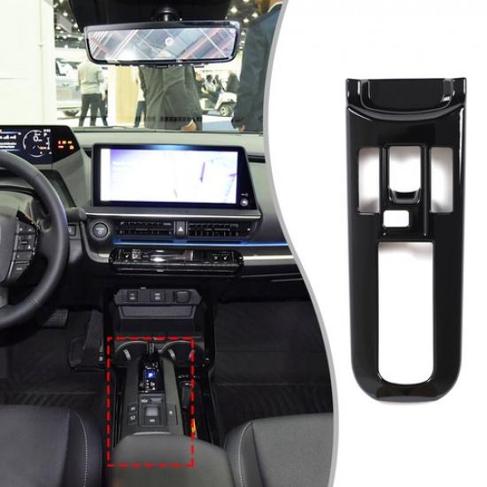 Piano Black ABS Center Console Gear Shift Trim For Toyota Prius 60 Series +