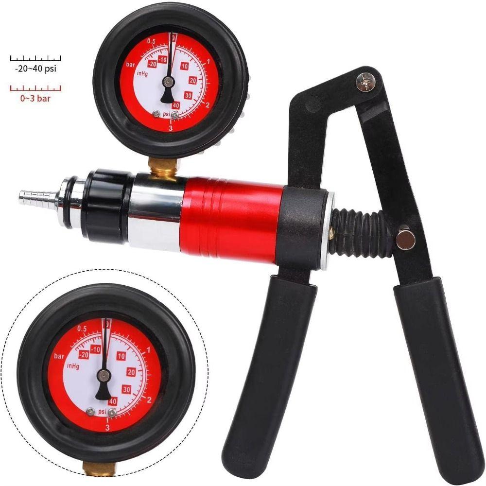 Pistol Pump Design Vacuum Pump Tester Hand Held Clutch Fluid Bleeder  Car Diagnostic