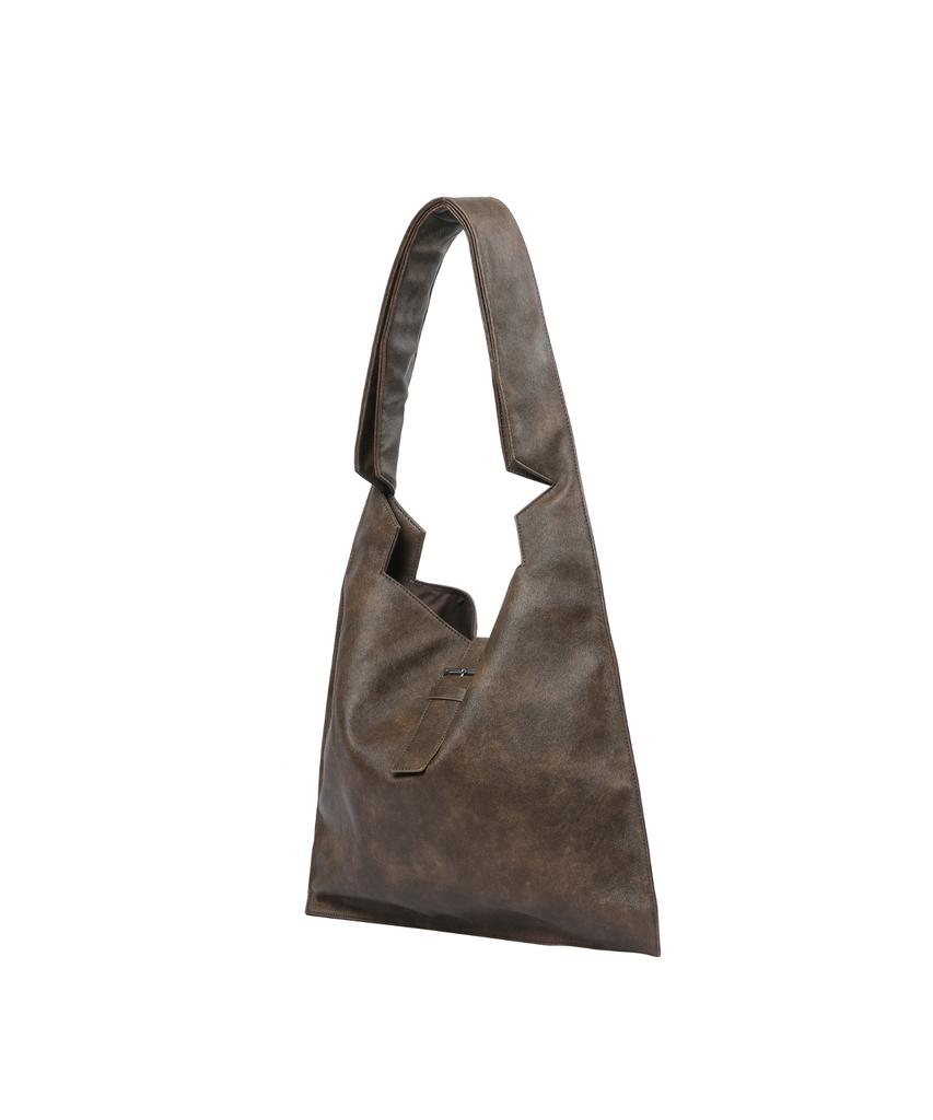 Hine Renee. Renee Mud Brown Shoulder Bag