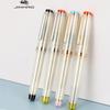 Jinhao 82 DIY Transparency Fountain Pen Acrylic Ink Spin Golden EF/F Nib Elegante Business Office School Supplies Writing Pen