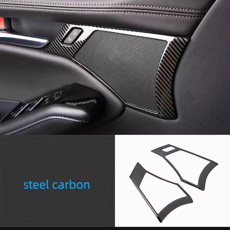 For Mazda 3 Axela 2019-2022 Accessories Inner Door Bowl Handle Trim Cover Frame ABS Carbon Interior Mouldings Modification