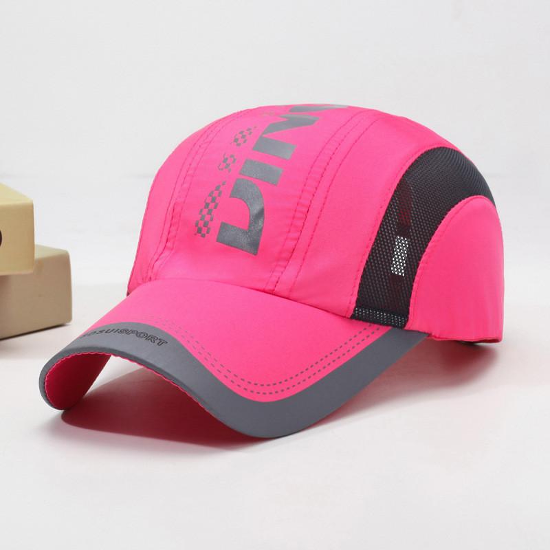Polyester Summer Baseball Cap For Men With Sun Protection And Breathability