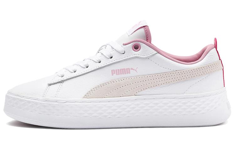 Puma Wmns Smash Platform Low White Pale Pink 37