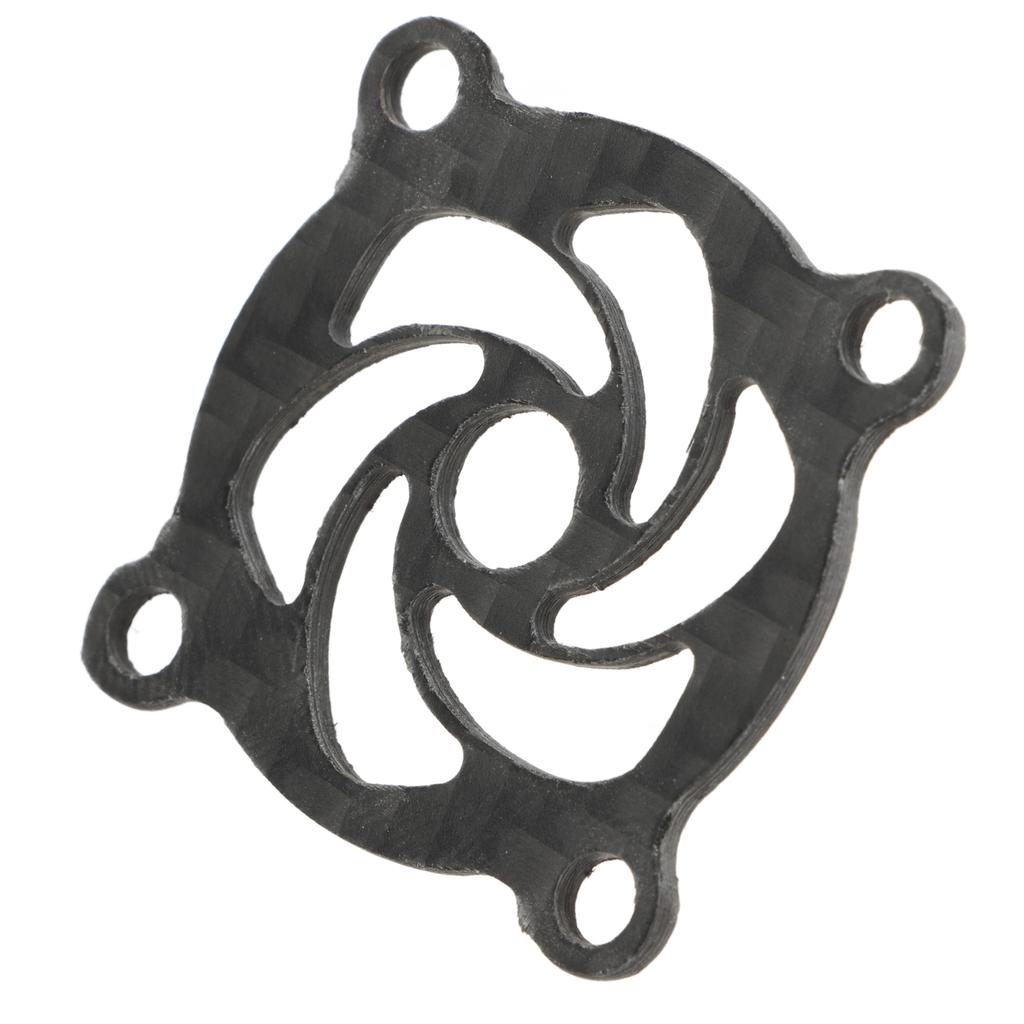 30x30mm Kühlerlüfterabdeckung Kohlefaser RC Elektromotor Lüfter Wärmeableitungsabdeckung B