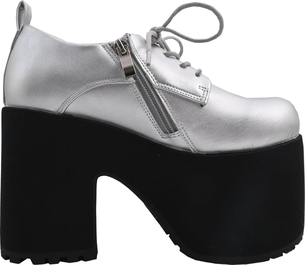 Yosuke Platform Sandals 4460102 Women's Silver, Sizes 23.0cm-23.5cm
