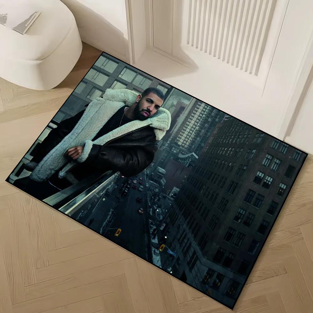 

Rapper Drake For All the Dogs Door Mat Welcome Non-slip Floor Bedroom Kitchen Bath Balcony Hallway Rug Home Decoration Carpet 60cm x 90cm