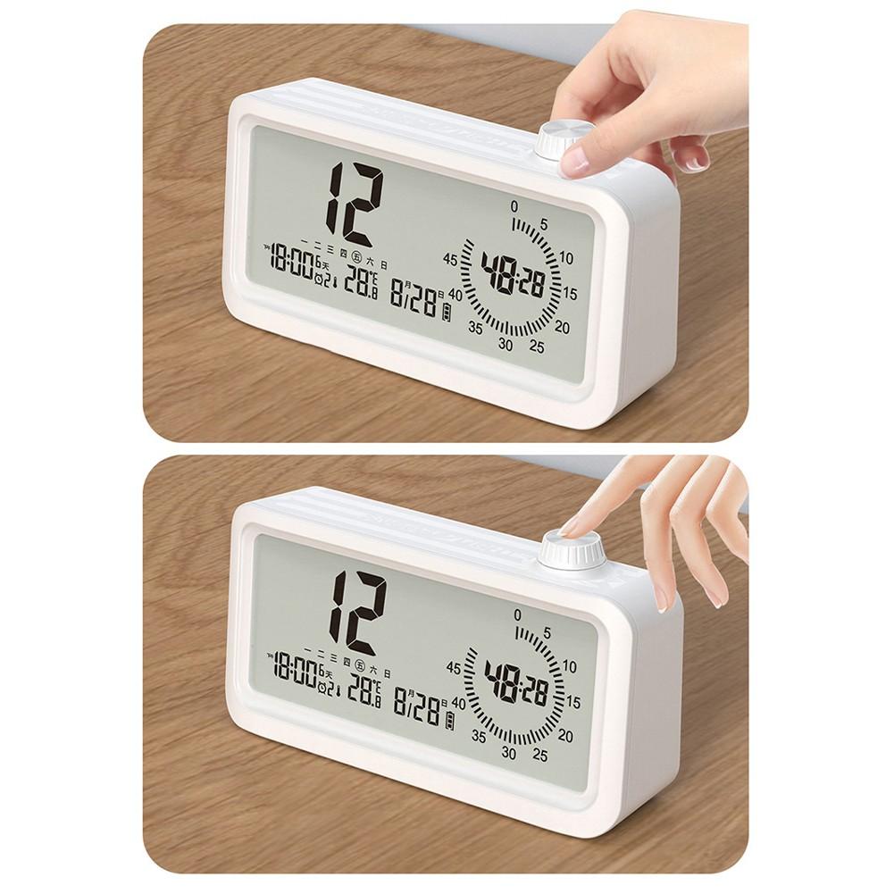 Digital Visual Time Manager Ceas Ceas Deşteptător Electronic Multifuncţional Silenţios