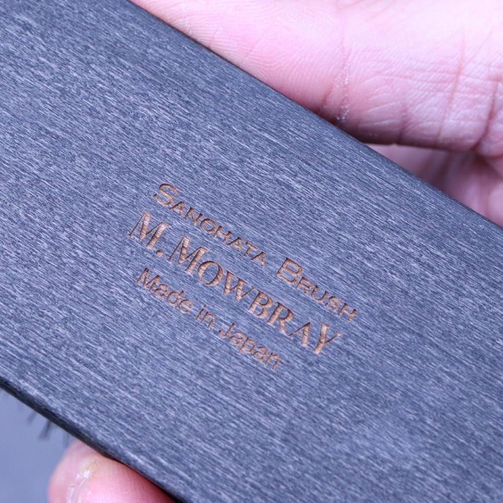 Escova de crina para pó SANOHATA escova M.MOWBRAY (M. Mowbray) Remoção de fabricação japonesa,