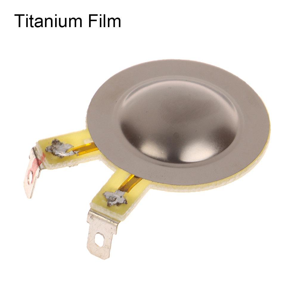 1Pcs 8ohm Impedance Treble Horn Tweeter Diaphragm Speaker Voice Coil Replace Titanium Film