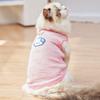 Puppy Embroidered Teddy Vest Summer Cute Dog Clothes Hollow Out Breathable Pomeranian Pullover Fashion Mesh Maltese T-Shirt