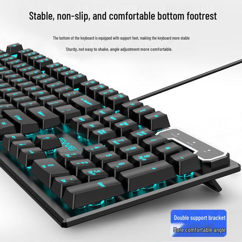 Pioneer GX330 Mechanical-Feel Gaming Keyboard & Mouse Set - Luminous for PC/Laptop