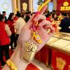 999 Pure Gold Keychain for Phone and Bag - Perfect Gift for Spring Festival