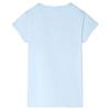 T-shirt pour enfants bleu doux 92/104/116/128/140